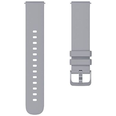 Ремешок Deexe Soft Silicone для часов с шириной крепления 18 мм - Grey