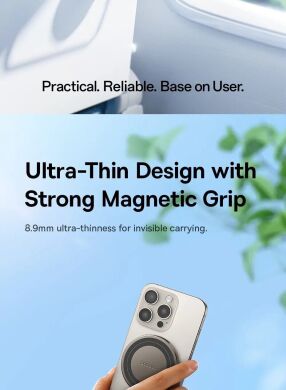 Магнітний тримач Baseus PrimeTrip VX1 (C4016900C123-00) - Black