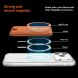 Кардхолдер Spigen Valentinus 3 Cards (MagFit+) AFA11340 - Mettalic Orange. Фото 9 из 12