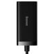 Сетевое зарядное устройство Baseus GaN3 Pro Desktop Fast Charger 2U+2C (100W) CCGP000101 - Black. Фото 6 из 30