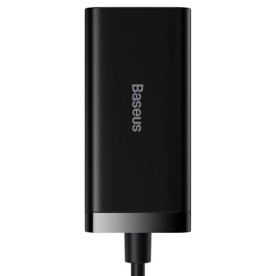 Сетевое зарядное устройство Baseus GaN3 Pro Desktop Fast Charger 2U+2C (100W) CCGP000101 - Black