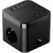 Сетевое зарядное устройство Baseus PowerCombo Cube 7-Ports Power Strip (30W) E00066400117-00 - Black. Фото 6 из 19