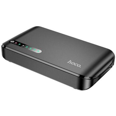 Портативне джерело живлення для роутера Hoco DB62 UPS 5-12V/18W (20000mAh) - Black