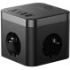 Сетевое зарядное устройство Baseus PowerCombo Cube 7-Ports Power Strip (30W) E00066400117-00 - Black. Фото 5 из 19