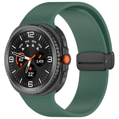 Ремешок Reframe Magnetic Loop для Samsung Galaxy Watch 8 (40/44mm) / 8 Classic - Dark Green