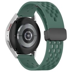 Ремінець Deexe Astra Strap для годинників з шириною кріплення 22мм - Dark Green