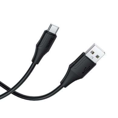 Кабель Hoco X124 USB to Type-C (3A, 1m) - Black