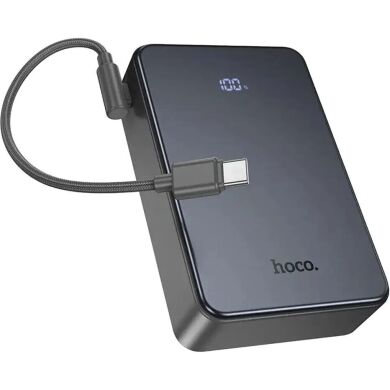 Внешний аккумулятор Hoco J170A 22.5W + PD20W (20000mAh) + кабель Type-C to Type-C - Black