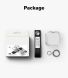 Захисний чохол Ringke Air (FH) для Samsung Galaxy Buds 4 / Buds 4 Pro (8800328818903) - Clear Black