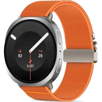 Ремінець Tech-Protect Nylon Clasp для Samsung Galaxy Watch 9 (40/44mm) / 8 (40/44mm) / 8 Classic (5906302325733) - Orange
