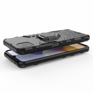 Защитный чехол Deexe Hybrid Case для Samsung Galaxy A22 5G (A226) - Dark Blue