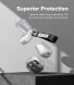 Захисний чохол Ringke Air (FH) для Samsung Galaxy Buds 4 / Buds 4 Pro (8800328818903) - Clear Black