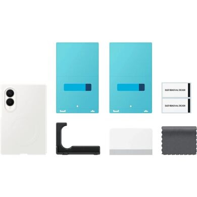 Оригінальний чохол Silicone Magnet Case для Samsung Galaxy Fold 8 (EF-EF971CWEGUA) - White