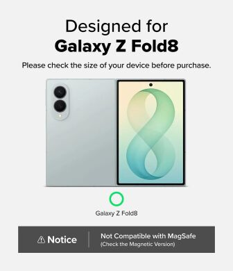 Защитный чехол Ringke Fusion Flap для Samsung Galaxy Fold 8 (8800328819351) - Clear
