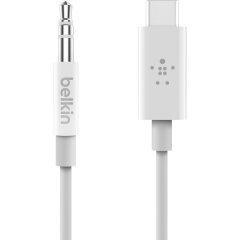 AUX-кабель Belkin RockStar Type-C to 3.5mm (0.9m) F7U079ds03-WHT - White