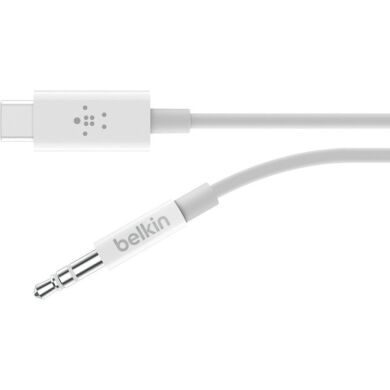 AUX-кабель Belkin RockStar Type-C to 3.5mm (0.9m) F7U079ds03-WHT - White
