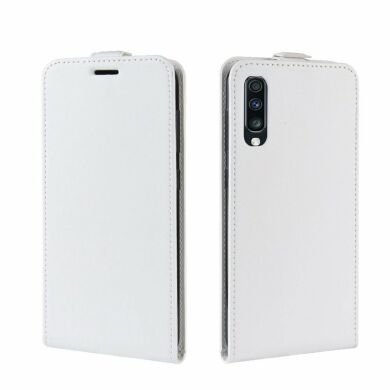 Чехол Deexe Flip Case для Samsung Galaxy A70 (A705) - White