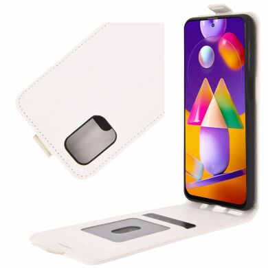 Чохол Deexe Flip Case для Samsung Galaxy M31s (M317) - White