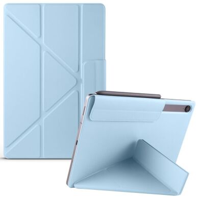 Чeхол Deexe Origami Series для Samsung Galaxy Tab S9 / S9 FE / S10 FE (X710/716/510/516/520/526) - Baby Blue