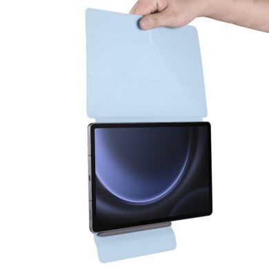 Чeхол Deexe Origami Series для Samsung Galaxy Tab S9 / S9 FE / S10 FE (X710/716/510/516/520/526) - Baby Blue