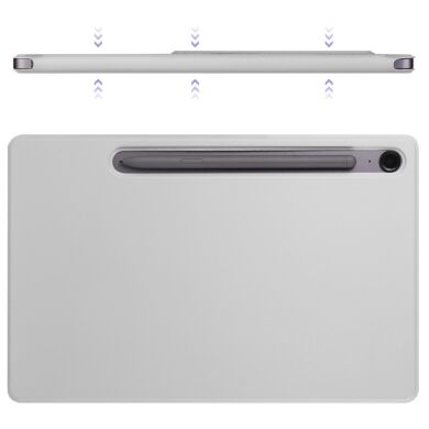 Чeхол Deexe Origami Series для Samsung Galaxy Tab S9 / S9 FE / S10 FE (X710/716/510/516/520/526) - Baby Blue