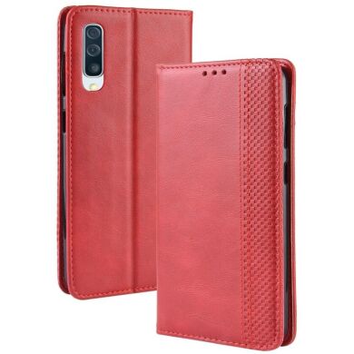 Чохол Deexe Retro Style для Samsung Galaxy A50 (A505) / A30s (A307) / A50s - Red