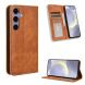 Чехол Deexe Retro Style для Samsung Galaxy S25 FE (S731) - Brown. Фото 2 из 18