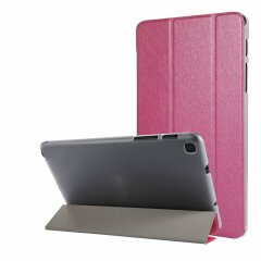 Чехол Deexe Silk Texture для Samsung Galaxy Tab A 8.0 2019 (T290/295) - Rose