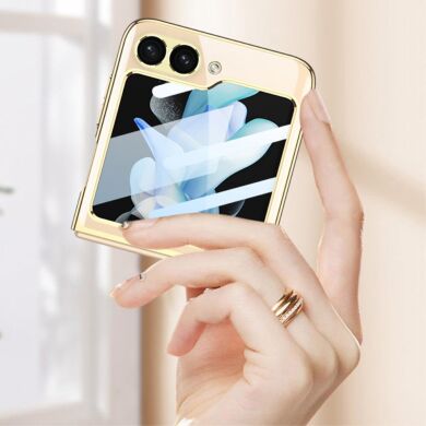 Чехол GKK Fold Case для Samsung Galaxy Flip 6 - Champagne Gold