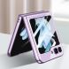 Чехол GKK Fold Case для Samsung Galaxy Flip 6 - Transparent. Фото 4 из 11