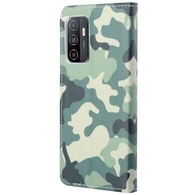 Чохол-книжка Deexe Color Wallet для Samsung Galaxy A33 - Camouflage