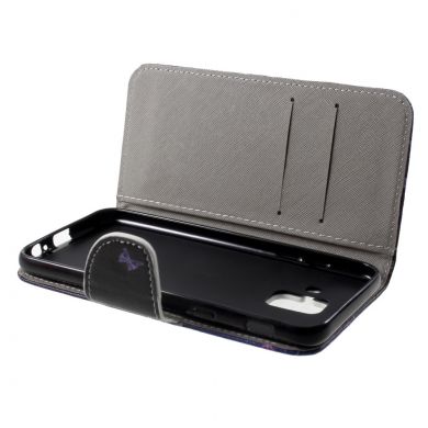Чохол-книжка Deexe Color Wallet для Samsung Galaxy A6 2018 (A600), Butterfly Pattern