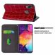 Чохол-книжка Deexe Glittery Crocodile для Samsung Galaxy A50 (A505) / A30s (A307) / A50s (A507) - Red