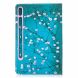 Чохол-книжка Deexe Pattern Style для Samsung Galaxy Tab S7 (T870/875) / S8 (T700/706) - Flower Branches