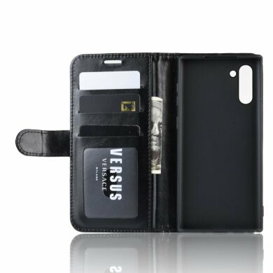 Чехол-книжка Deexe Wallet Style для Samsung Galaxy Note 10 (N970) - Black