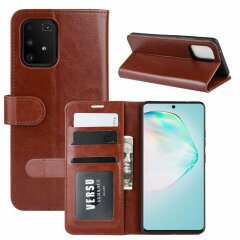 Чохол-книжка Deexe Wallet Style для Samsung Galaxy S10 Lite (G770) - Brown