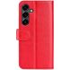 Чехол-книжка Deexe Wallet Style для Samsung Galaxy S25 FE (S731) - Red. Фото 3 из 8