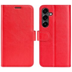 Чехол-книжка Deexe Wallet Style для Samsung Galaxy S25 FE (S731) - Red