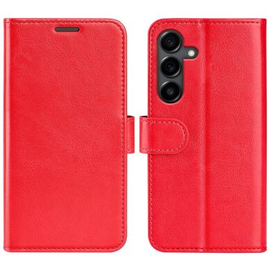 Чехол-книжка Deexe Wallet Style для Samsung Galaxy S25 FE (S731) - Red