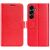 Чехол-книжка Deexe Wallet Style для Samsung Galaxy S25 FE (S731) - Red
