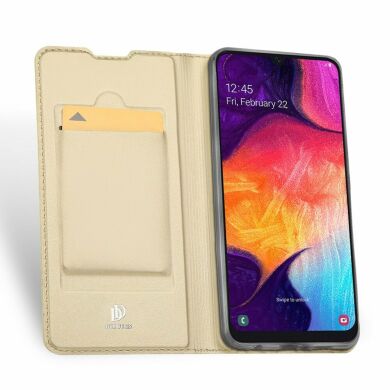Чохол-книжка DUX DUCIS Skin Pro для Samsung Galaxy A50 (A505) / A30s (A307) / A50s (A507) - Gold