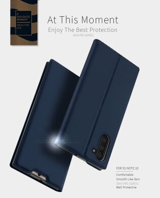Чехол-книжка DUX DUCIS Skin Pro для Samsung Galaxy Note 10 (N970) - Rose Gold