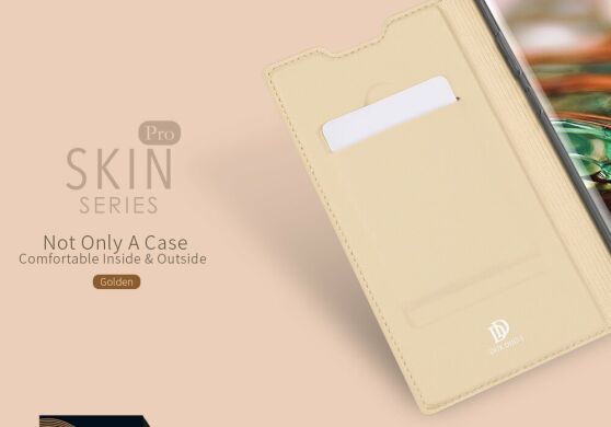Чехол-книжка DUX DUCIS Skin Pro для Samsung Galaxy Note 10 (N970) - Gold