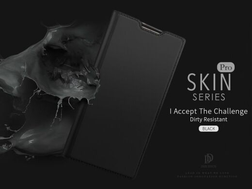 Чехол-книжка DUX DUCIS Skin Pro для Samsung Galaxy Note 10 (N970) - Gold