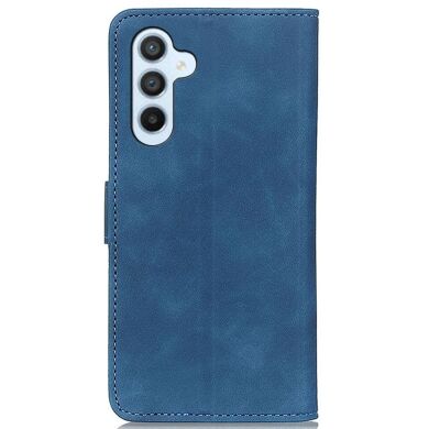 Чехол-книжка KHAZNEH Retro Wallet для Samsung Galaxy M35 (M356) - Blue