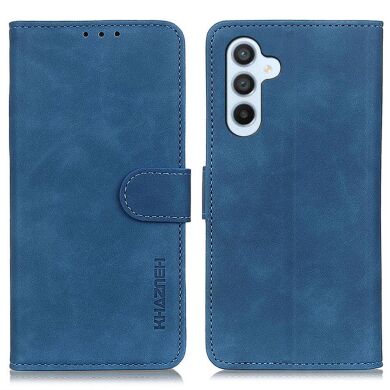 Чехол-книжка KHAZNEH Retro Wallet для Samsung Galaxy M35 (M356) - Blue