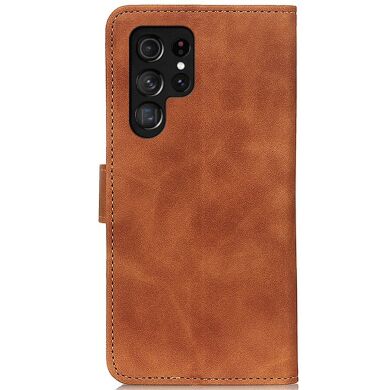 Чохол-книжка KHAZNEH Retro Wallet для Samsung Galaxy S26 Ultra (S948) - Brown