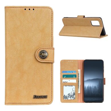 Чехол-книжка KHAZNEH Wallet Cover для Samsung Galaxy A02s (A025) - Khaki