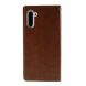 Чехол-книжка MERCURY Classic Flip для Samsung Galaxy Note 10 (N970) - Brown. Фото 2 из 8