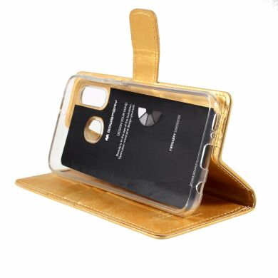 Чохол-книжка MERCURY Classic Wallet для Samsung Galaxy A40 (А405) - Gold